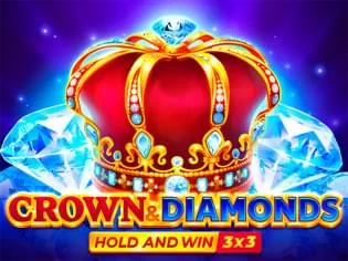 crown and diamonds hold and win